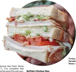  ?? WAWA ?? Turkey Club Sandwich at Wawa.
