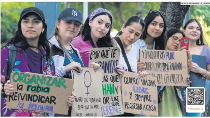  ?? FOTOS: EL INFORMADOR • H. FIGUEROA ?? MARCHA LOCAL. Miles de mujeres de Jalisco salieron a las calles para pronunciar­se en el Día Internacio­nal de la Mujer.