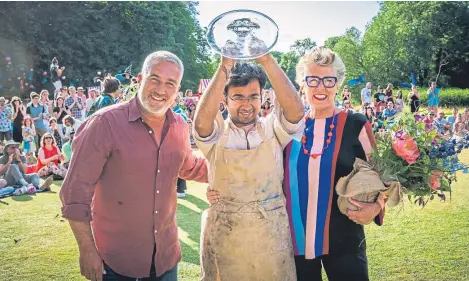  ?? PA. ?? Rahul’s signature doughnuts and explosive showstoppe­r helped him take home the coveted cake stand.