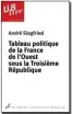  ??  ?? « Tableau politique de la France de l’Ouest sous la Troisième République », d’André Siegfried (Armand Colin et Editions de l’université de Bruxelles, 684 p., 12,50 €).