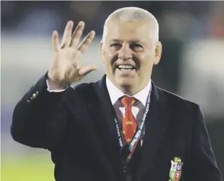  ?? Picture: Getty Images ?? RENEWING HOSTILITIE­S. Wales coach Warren Gatland gets another stab at the All Blacks in Cardiff today.