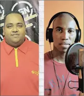  ??  ?? A video of Deshan ‘Styler’ Naidoo and collaborat­or Siyanda Mblaba’s mix of Bruno Mars’s ‘24K Magic’ and Tamil songs went down a storm online.