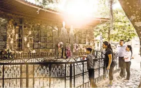  ?? FRED RAMOS FOR THE NEW YORK TIMES ?? A memorial in El Mozote for the nearly 1,000 victims killed by Salvadoran military units in 1981.