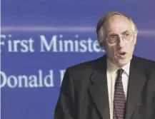  ??  ?? 0 Donald Dewar was elected as First Minister of the Scottish Parliament on this day in 2000
2005:
2006: