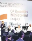  ?? ?? La vicepresid­enta Raquel Peña, encabezó el acto.