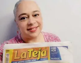  ?? CORTESÍA ?? Alejandra Castro Blanco está feliz con el premio.