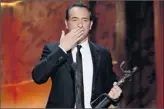  ?? By Robert Hanashiro, USA TODAY ?? A dream come true: Jean Dujardin racked up another best-actor trophy for The Artist.