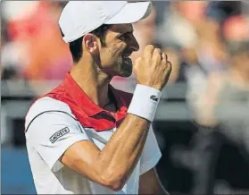  ?? FOTO: GETTY ?? Novak Djokovic, en semifinale­s de Queen’s tras vencer al francés Adrian Mannarino