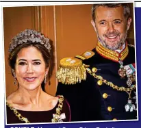 ?? ?? COUPLE: Mary and Crown Prince Frederik