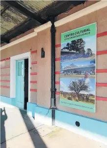  ?? FOTOS: ARCHIVO LA NUEVA. ?? LA ESTACIÓN Levalle, recuperada por un grupo de vecinos, es un ejemplo paradigmát­ico de patrimonio rural activo.