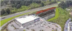  ??  ?? The Takapu Rise industrial park developmen­t in William Earp Place, near the Grenada interchang­e by SH1 has released 32 freehold units to the market with the rest of the project due for completion in 2022.
