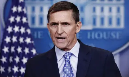  ??  ?? Michael Flynn at the White House in early 2017. Photograph: Carolyn Kaster/AP