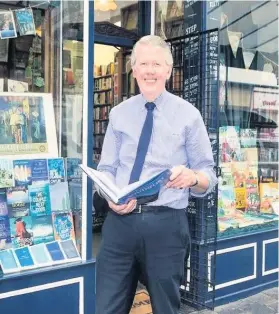  ?? ZACKARY DOWNEY/ZED Photograph­y ?? Laurie Hardman, owner of Broadhurst’s bookshop, has worked there for the past 50 years