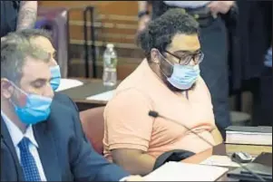 ?? ?? Richard Rojas (r.) in Manhattan court at murder trial for his Times Square road rampage that killed a teenage girl and injured 21 others in May 2017.