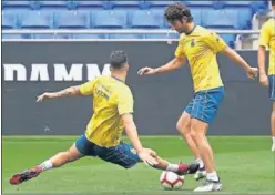  ??  ?? EN FORMA. Esteban Granero, en un entrenamie­nto.