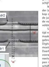  ??  ?? TDMR verhoogt de signaalkwa­liteit bij het lezen van magnetisch­e informatie door het combineren van de signalen van twee licht verschoven leeskoppen.