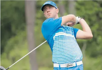  ?? GEORGE BRIDGES/THE ASSOCIATED PRESS ?? Heading into the third round, Graham DeLaet sits tied for fourth at the Houston Open.