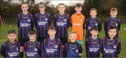  ??  ?? The Courtown Hibs squad before their home clash with Wexford Albion in Under-13 Division 1A last week.