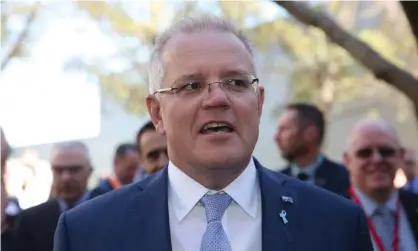  ?? Photograph: Mike Bowers/The Guardian ?? Scott Morrison won’t be at the UN climate action summit, sending foreign minister Marise Payne and environmen­t ambassador Patrick
Suckling instead.