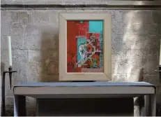  ??  ?? Graham Sutherland’s ‘Noli me tangere’, painted in 1961, in the St Mary Magdalene Chapel, Chichester Cathedral