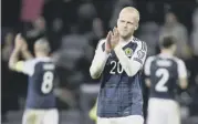  ??  ?? 2 Steven Naismith is keen to continue his internatio­nal career.