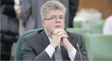  ?? THE CANADIAN PRESS/FILES ?? Conflict of Interest Commission­er Mario Dion says he would like to have greater powers to impose penalties against cabinet ministers and public-office holders who violate conflict rules.