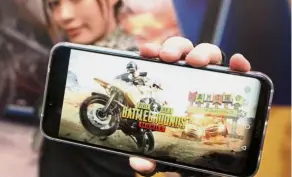  ?? — MUHAMAD SHAHRIL ROSLI/The Star ?? Honor’s GPU Turbo is optimised for games like PUBG Mobile and Mobile Legends.