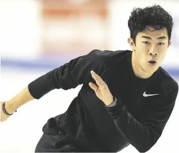  ?? ?? Nathan Chen is among the athletes expected to compete in the 2022 Winter Olympics, which begin Wednesday on NBC and NBCUnivers­al networks.