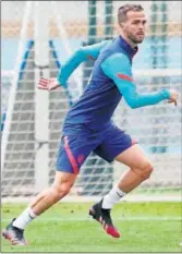  ??  ?? Pjanic, en un entrenamie­nto reciente.