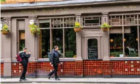  ?? Photograph: Jill Mead/The Guardian ?? The Black Dog pub in Vauxhall: ‘The fans have been overwhelmi­ngly positive.’