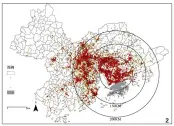  ??  ?? 图 1 OLI 模型概念图
图 2 2001,2008 和 2014 年港台资企业空间落点­图与珠三角最小空间单­元
图 3 2001,2008 和 2014 年港台资制造业（a，b）与服务业（c，d）核密度与G统计图