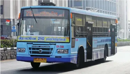  ??  ?? An Ashok Leyland survey has put bus market volumes at 32000 numbers.