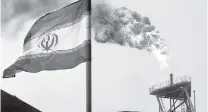  ?? Reuters ?? Irán tiene limitado su bombeo por sanciones.