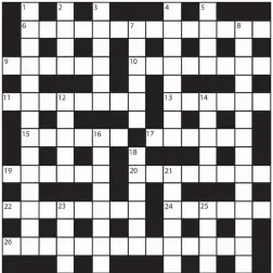  ?? PRIZES of £20 will be awarded to the senders of the first three correct solutions checked. Solutions to: Daily Mail Prize Crossword No. 15,989, PO BOX 3451, Norwich NR7 7NR. Entries may be submitted by second-class post. Envelopes must be postmarked no la ??