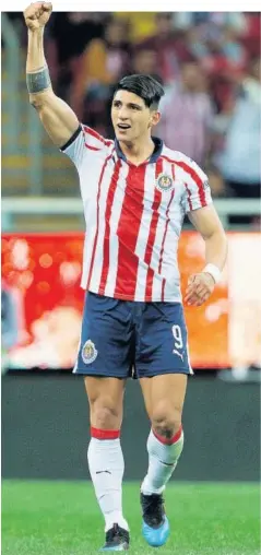  ?? EL DEBATE ?? &gt;Alan Pulido anotó el tanto de las Chivas.