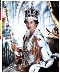  ?? ?? 1953: The Queen in her coronation garb