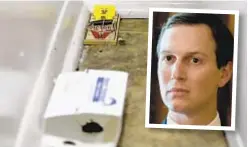  ?? JULIO CORTEZ/AP ?? Rodent traps, mice droppings and other disgusting problems plague buildings owned by Jared Kushner’s real estate company.