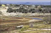  ?? PHOTOS BY JAY JANNER / AMERICAN-STATESMAN ?? BEFORE: The Pedernales River near Lake Travis in Spicewood on Nov. 30, 2012.