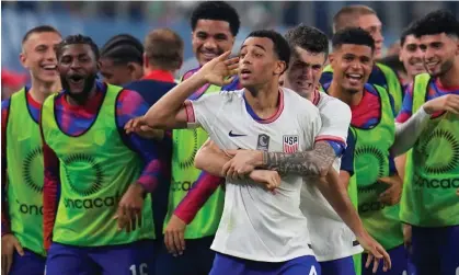  ?? ?? Tyler Adams and Christian Pulisic are no longer up-and-coming talents as they approach their prime years. Photograph: Julio Cortez/AP