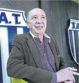  ?? (R. PEREYRA) ?? Nuccetelli. Uno de los más recordados presidente­s de Talleres.