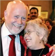  ??  ?? Claims: Kelvin Hopkins and wife Pat