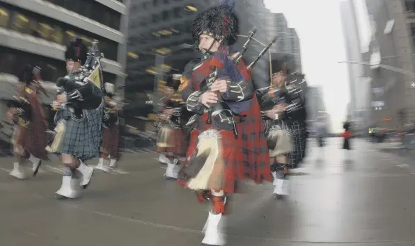  ?? ?? 0 The Tartan Day parade in New York is a reminder of the historic links between Scotland and the USA