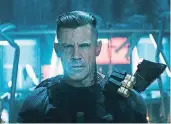  ?? FOTO: DPA ?? Josh Brolin als Nathan Summers/Cable in „Deadpool 2“.