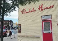  ??  ?? The 1930s Elmdale House tavern is a local landmark.