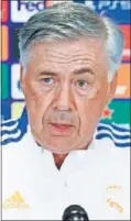  ??  ?? Carlo Ancelotti, ayer.