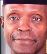  ??  ?? Acting President, Yemi Osinbajo