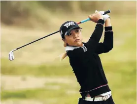  ?? PHOTO: GETTY IMAGES ?? Hanging in there . . . New Zealander Lydia Ko in action during the third round at the Women’s British Open at Royal Lytham and St Annes yesterday. Ko shot a 2under 70 to be at 7under overall, tied for ninth six shots off the lead.