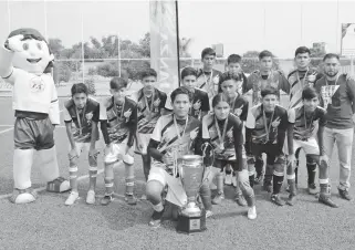  ?? ?? Agua Azul F.C. subcampeón.