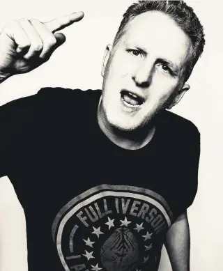  ?? Contribute­d photo ?? Actor/ comedian Michael Rapaport appears at the Bridgeport Stress Factory Feb. 13- 15.