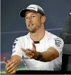  ??  ?? Jenson Button wants a competitiv­e car.